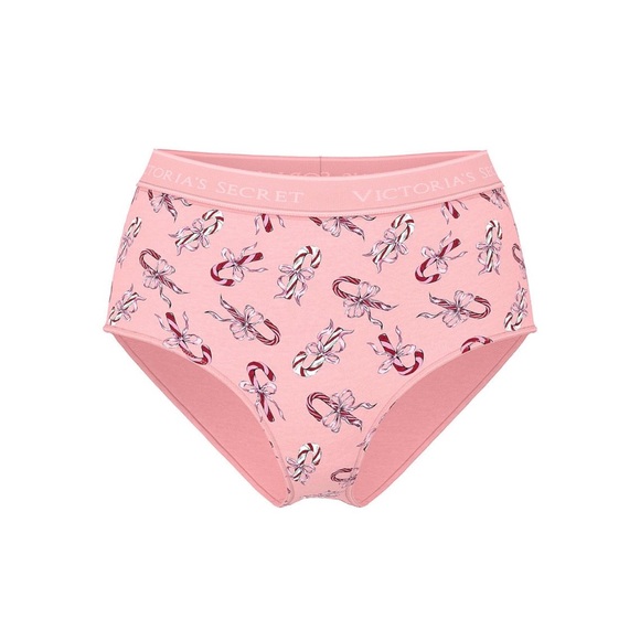 Victoria's Secret Logo Cotton Modern Brief Panty - Picture 3 of 3